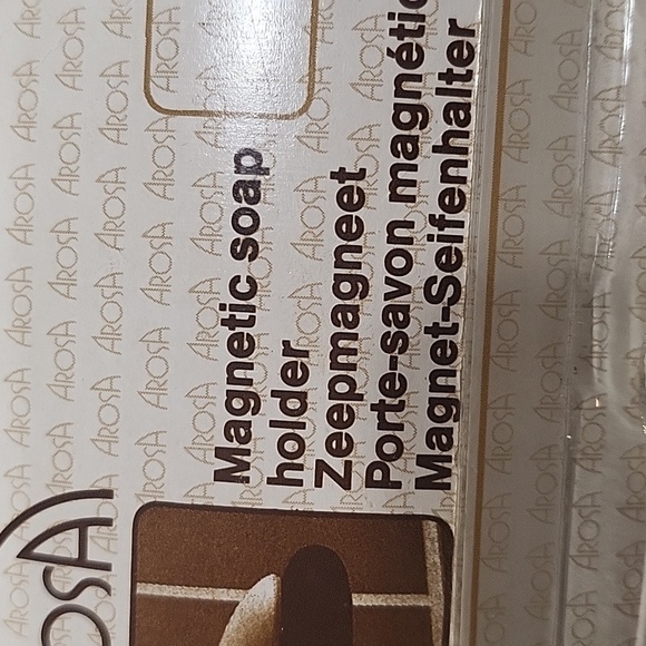 Vintage NIB Rubbermaid Designer Collection Toothbrush Arosa Magnetic Soap Holder - Picture 7 of 10